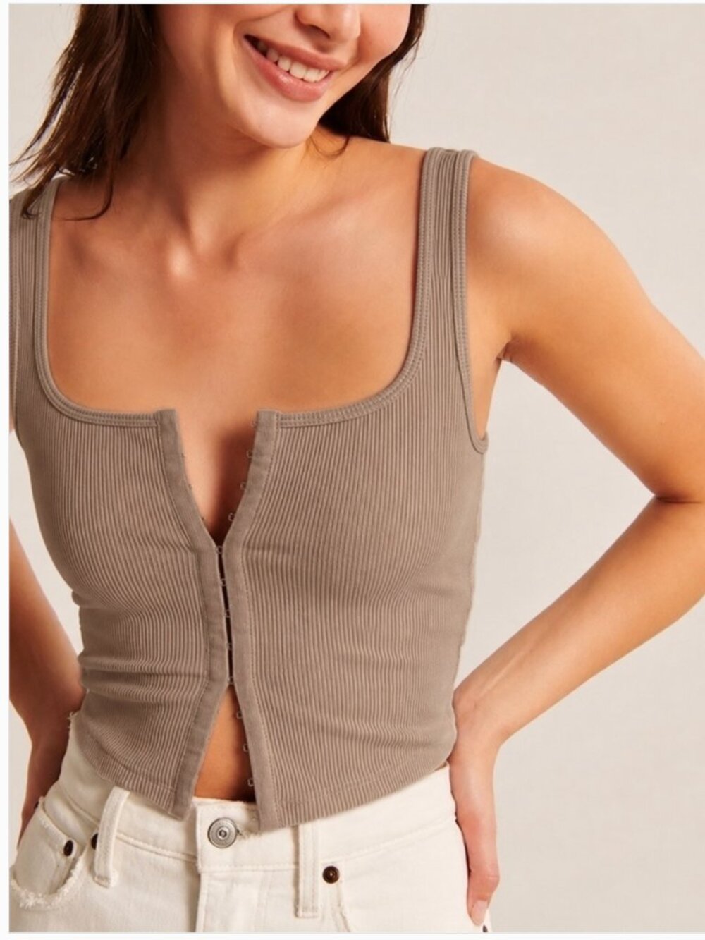 Abercrombie Corset tank